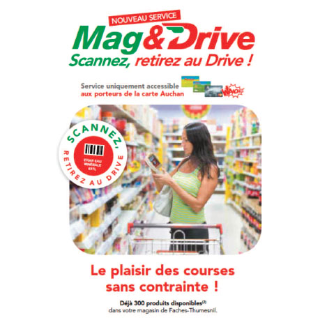 FRANCE: Auchan introduces Mag&Drive service